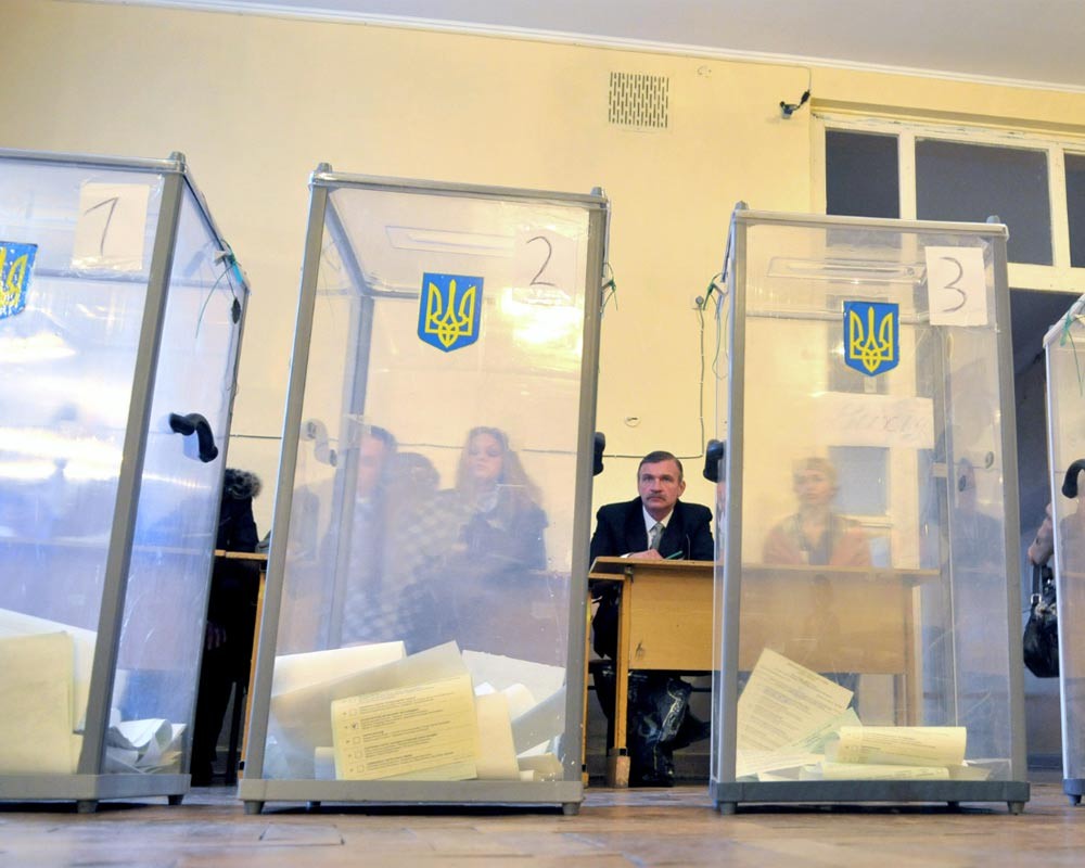 Выборы на Украине прошли с рекордным количеством нарушение