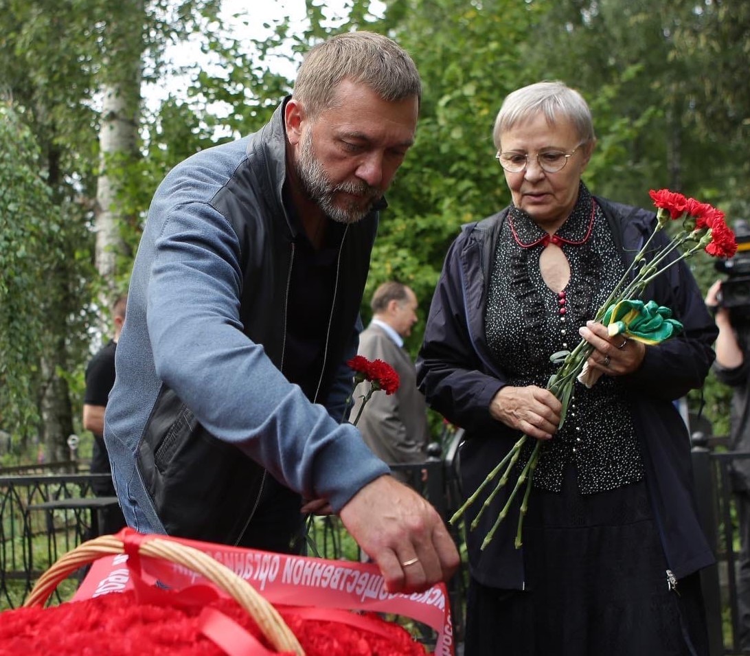 Любовь Родионова и Дмитрий Саблин