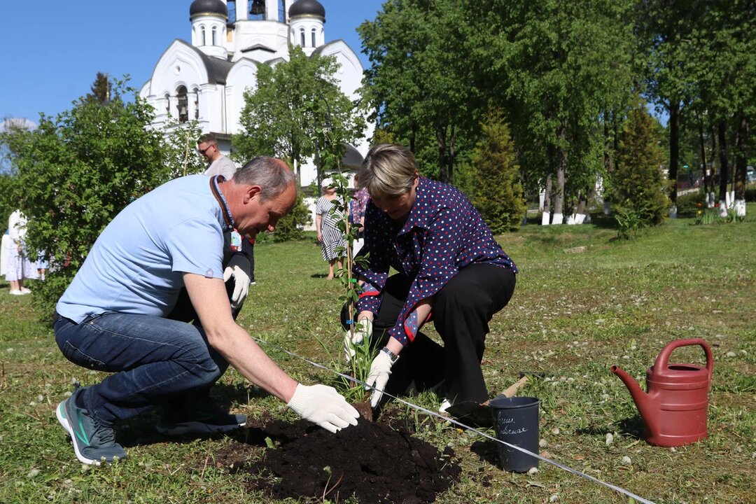 Сад памяти в Воскресенском 