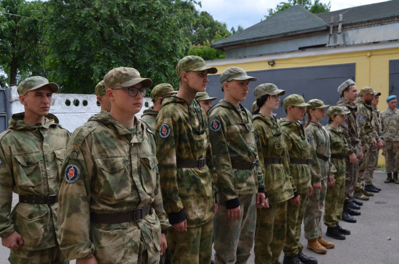 Военно патриотический лагерь Русичи